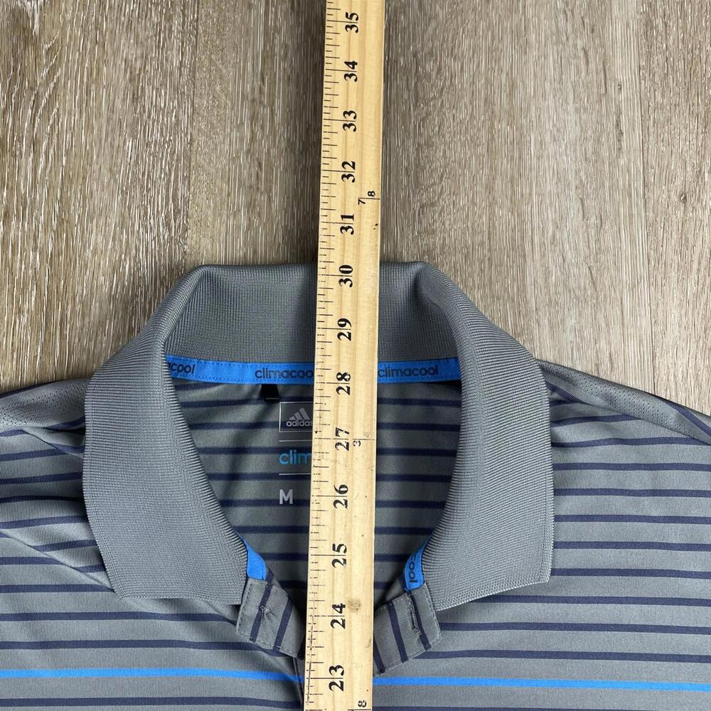 (Lot of 3) Adidas Head Golf Performance Polos Men's M Striped Stretch Contrast - Picture 14 of 16
